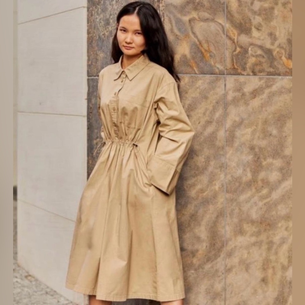 JW ANDERSON x Uniqlo Beige Long Sleeve Dress